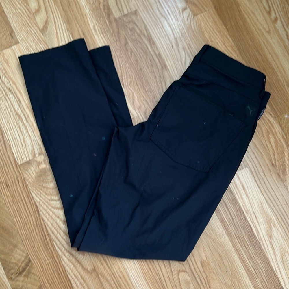 Men’s black puma golf pants